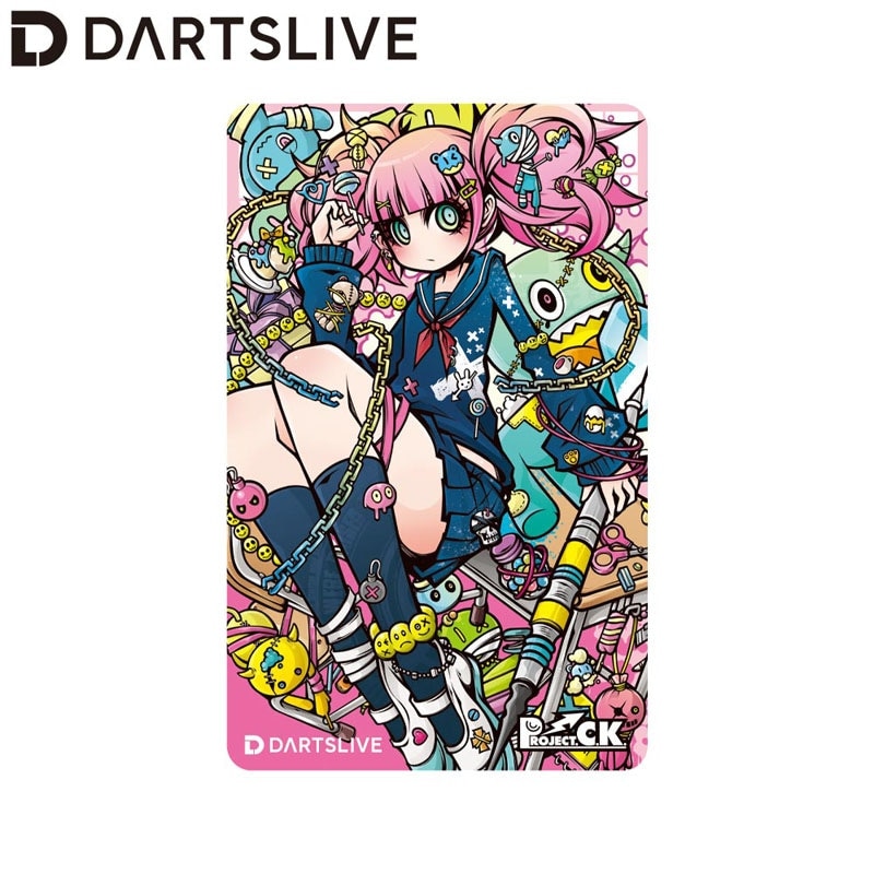 ダーツライブカード［DARTSLIVE CARD #056］のイラストを担当させて