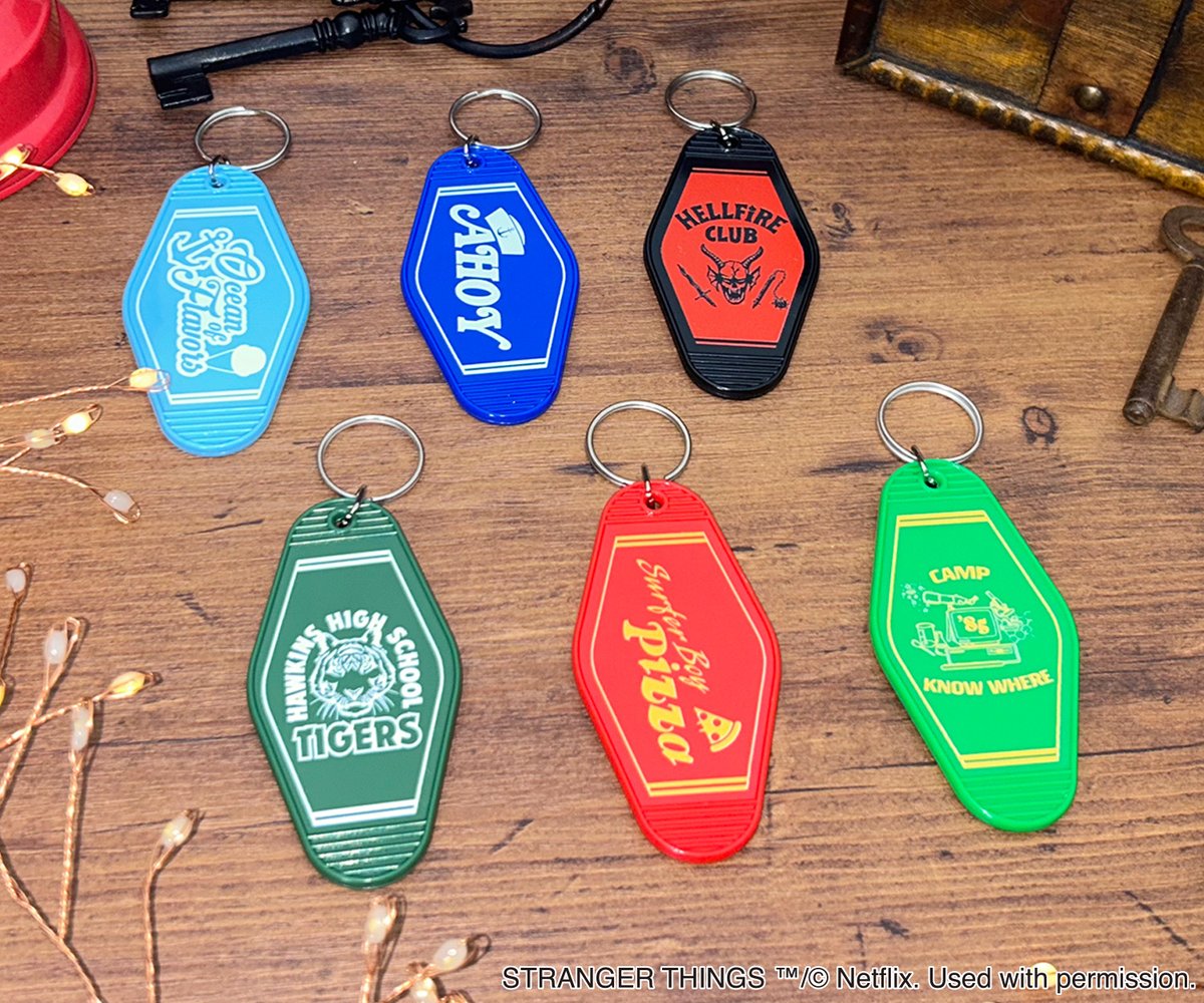 コミコン限定 ストレンジャーシングス オーナメント風キーホルダー