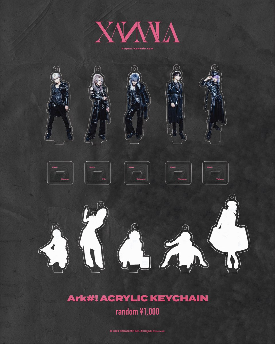 NEW ITEM】 《Ark#1 新グッズ情報解禁！》 XANVALA TOUR 2024-2025