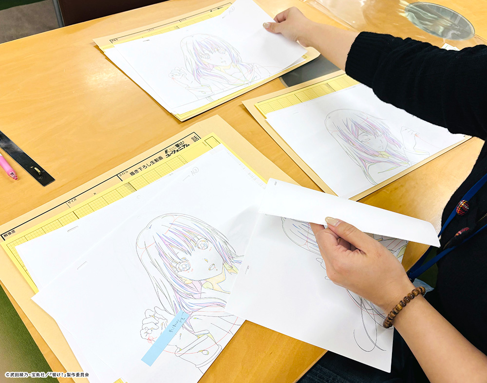 京アニ生動画】 描き下ろし生動画「響け！ユーフォニアム【高坂麗奈