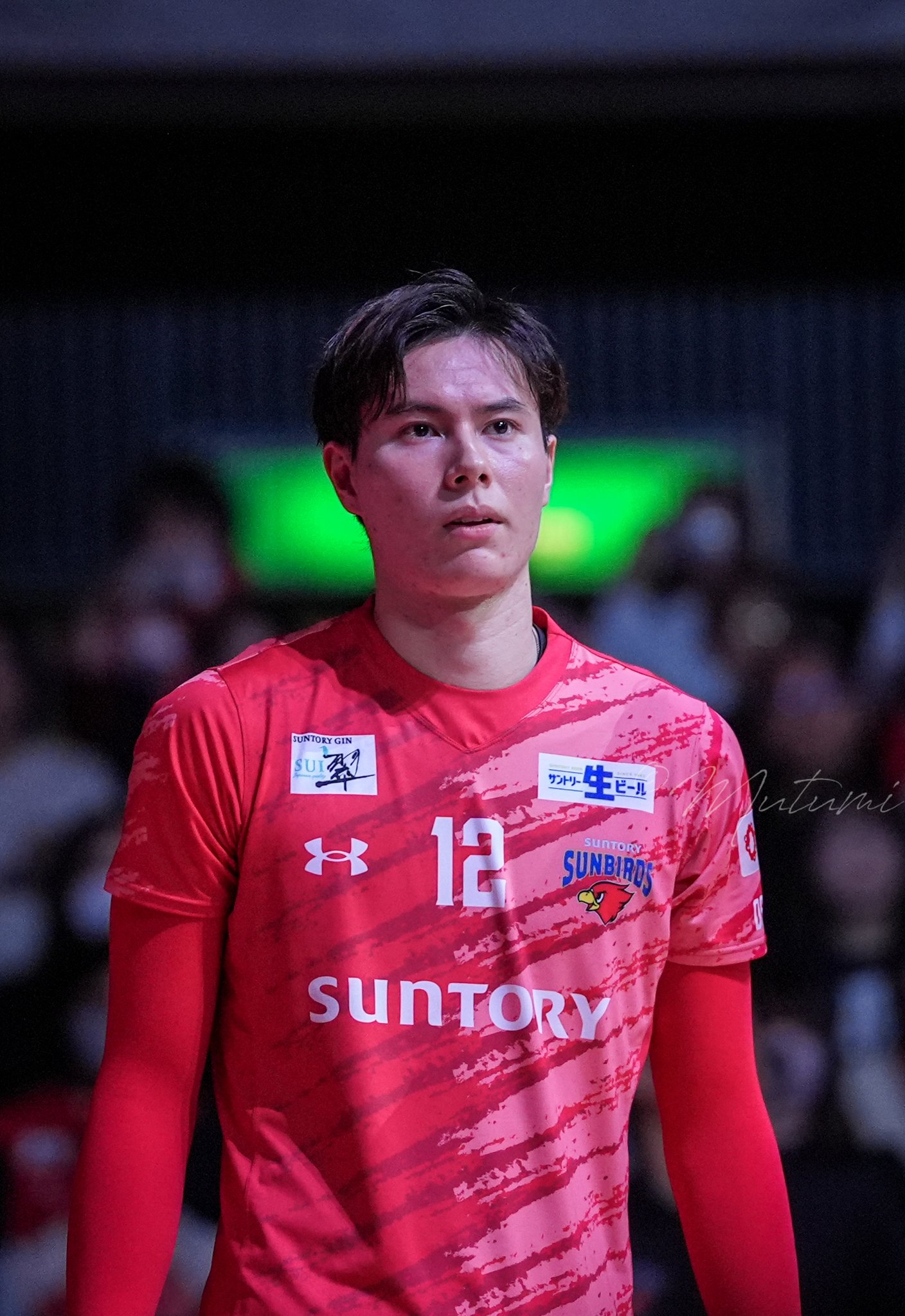 シャツ高橋藍選手カユニフォーム サントリーサンバーズ大阪SUNBIRDS 12番