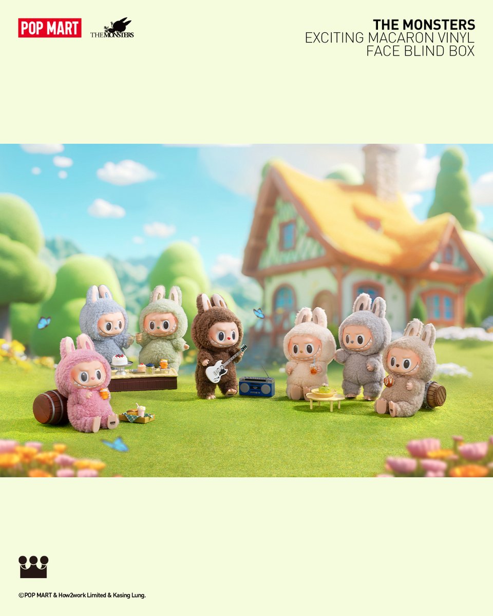 The Monsters Exciting Macaron マカロン アソート 正規品】 POP MART