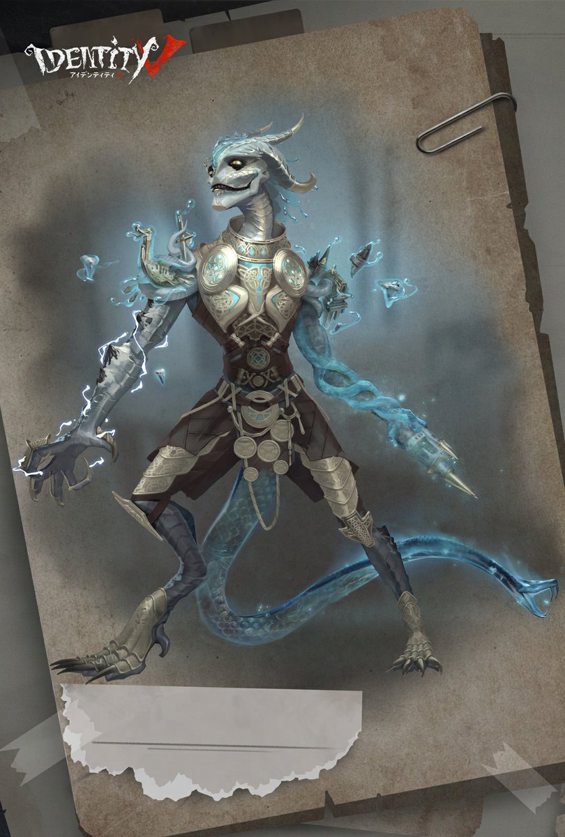 IdentityⅤ 第5人格 楽天コレクション ハンカチ 魔トカゲ IdentityⅤ