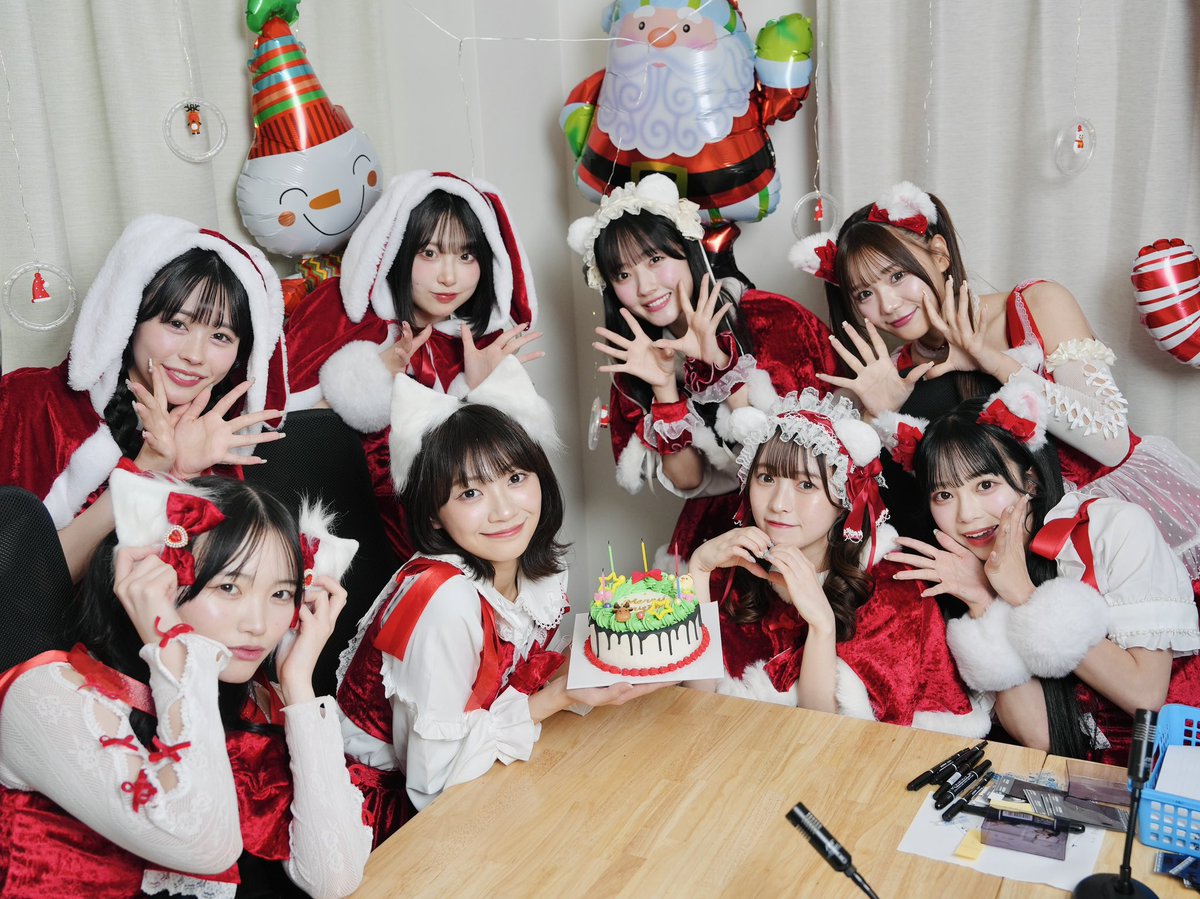 クリスマスオンライン特典会 ありがとうございましたー！ クリスマス