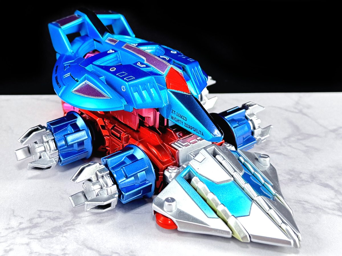 マイティゼロデルタ』完成しました。 通常のゼロデルタと、ギア