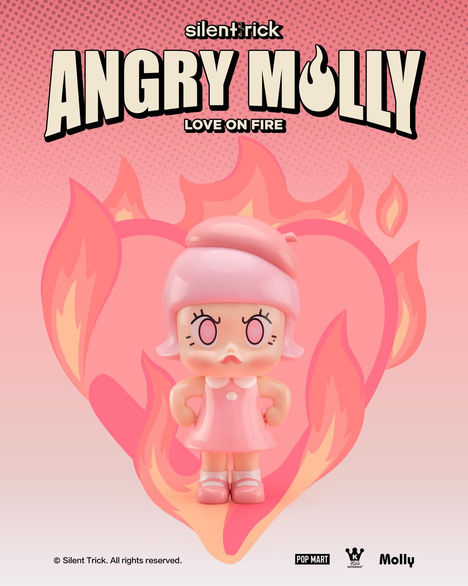 バレンタインイベント限定商品ANGRY MOLLY - Love on Fire 購入抽選券