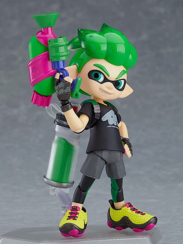figma Splatoon ボーイ DXエディション』と『figma Splatoon ガール DX