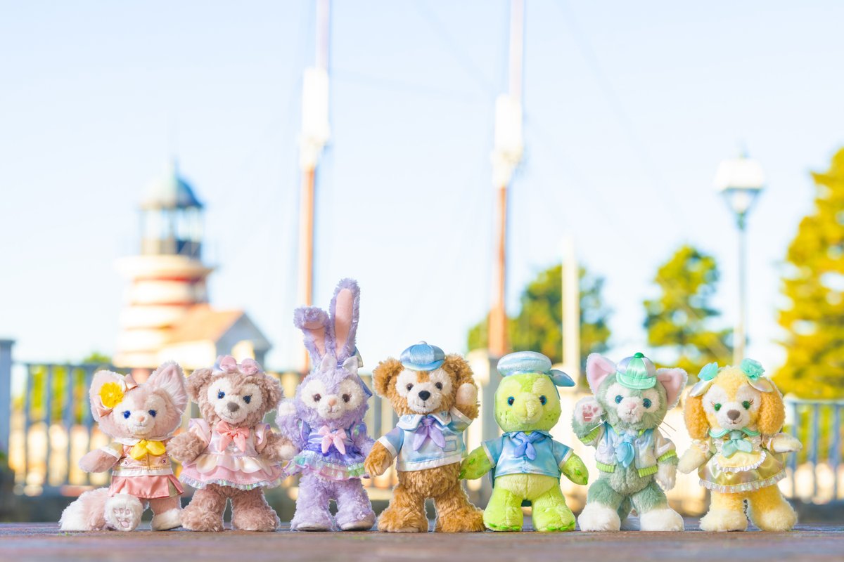 7人勢揃い！ 東京ディズニーシー“ダッフィー＆フレンズ20周年
