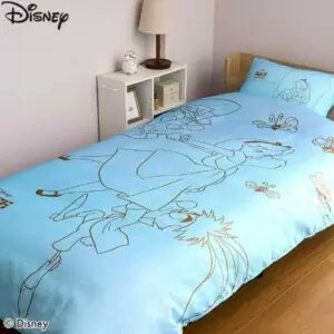 しまむら『ディズニー』プリンセスの寝具、ミッキーとドナルドのネック