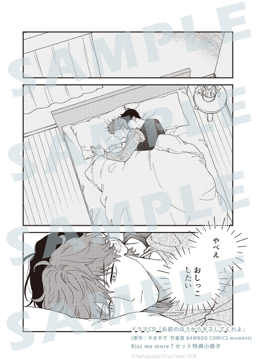 お前のほうからキスしてくれよ ドラマCD特装版／特典小冊子のチラ見せ