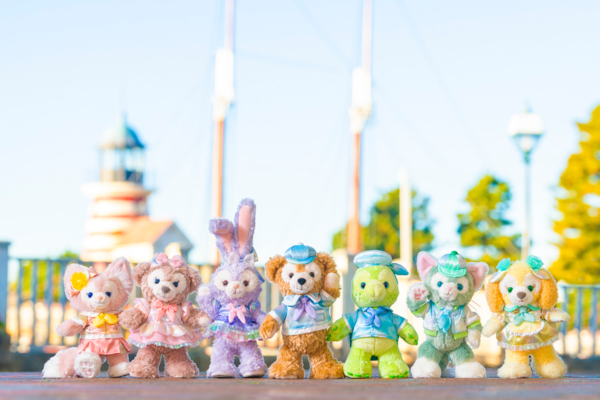 リーナベル ポージープラッシー バケパ カラフルハピネス ダッフィー