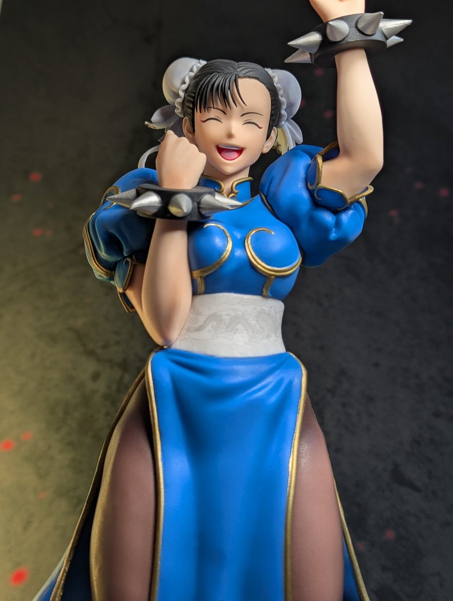 一番くじストリートファイター2A賞春麗MASTERLISEフィギュア。 デカい