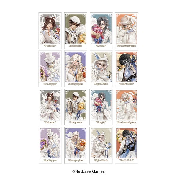 IdentityV ハート缶バッジ 第五人格 ファミリーマート コンプリート