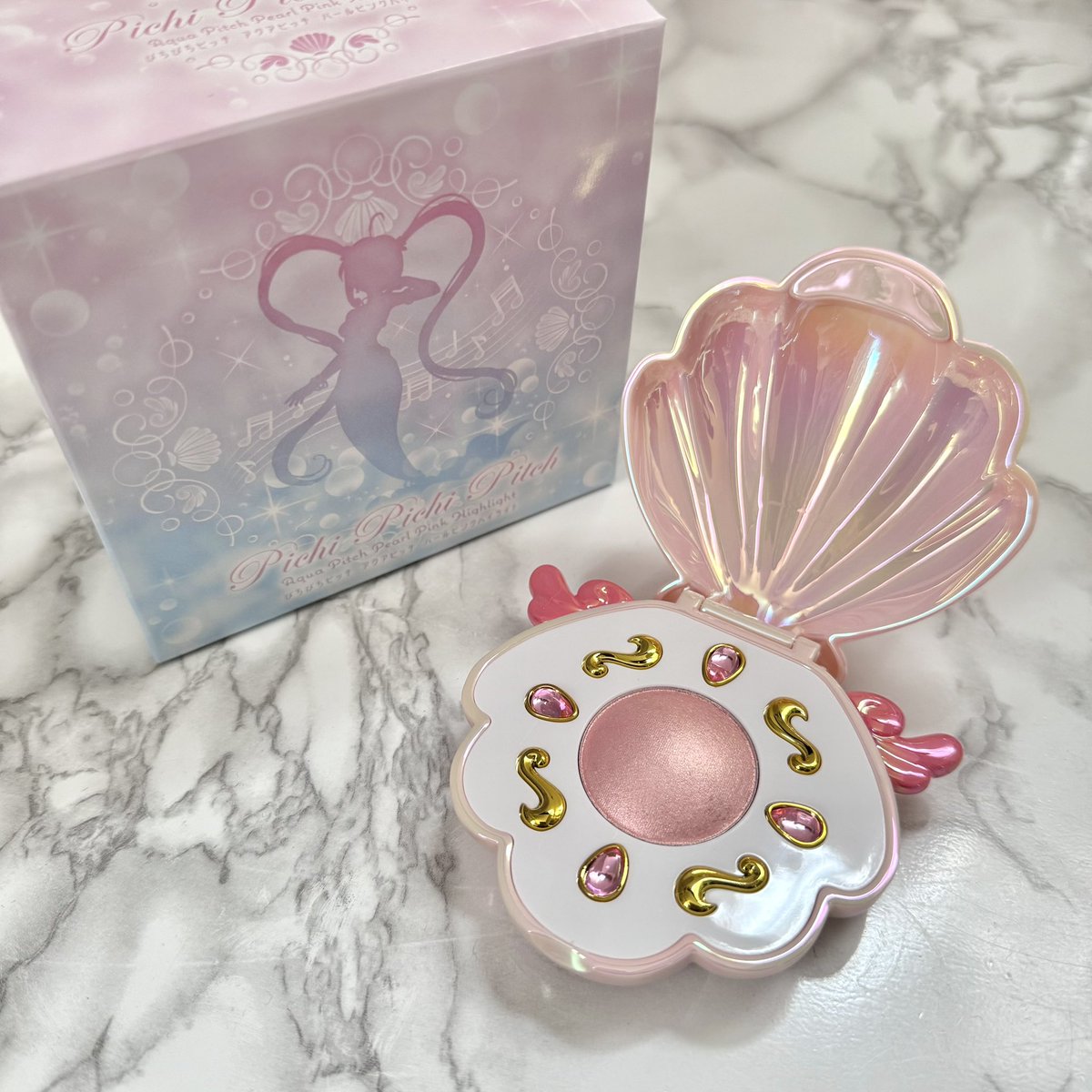 ぴちぴちピッチ アクアピッチパールピンクハイライト🩷 待ちに待った