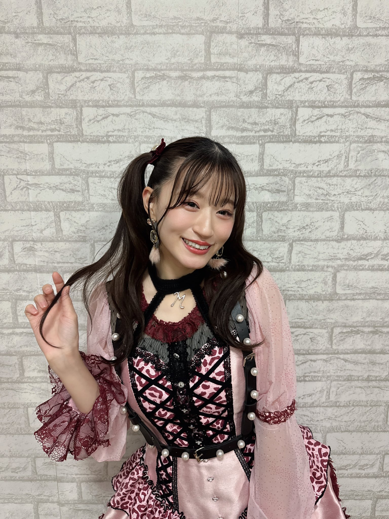 NMB48 上西怜 直筆サイン入り生写真 シダレヤナギ衣装 NMB48 上西怜