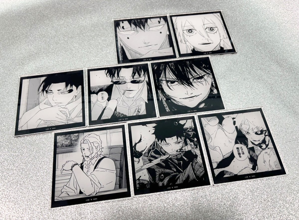 カグラバチ カフェコラボ アクリルコースター 柴 5点セット