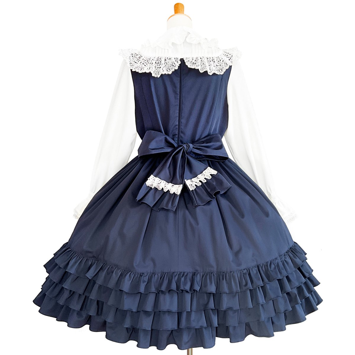 ☆228 AND ROMEO アンドロメオ ワンピース ゴスロリ 黒 白 AND ROMEO