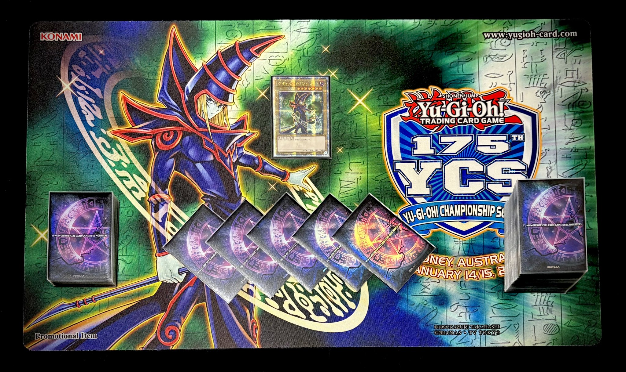 超希少・未開封】遊戯王 公式 YCSA 五稜星の呪縛 100枚 緑 台湾限定 超
