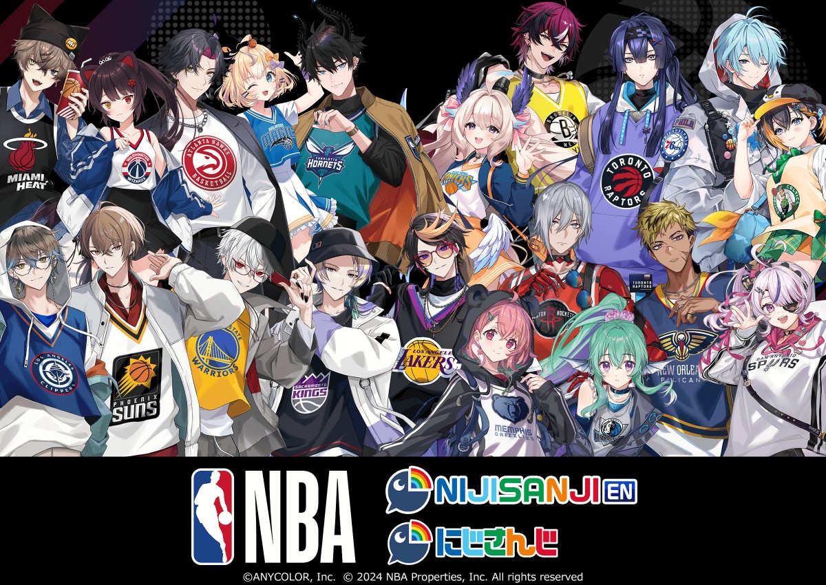 📢『#NBA』×『#NIJISANJI_EN』/『#にじさんじ』🌈🕒🏀 第2弾＆第3弾