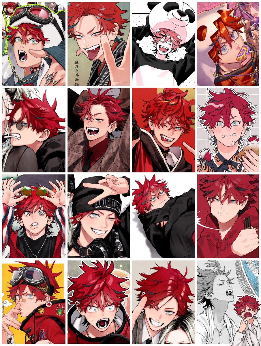 髪型や服装がいつもと違う、色んなアルマ どれが好き？ #極楽街