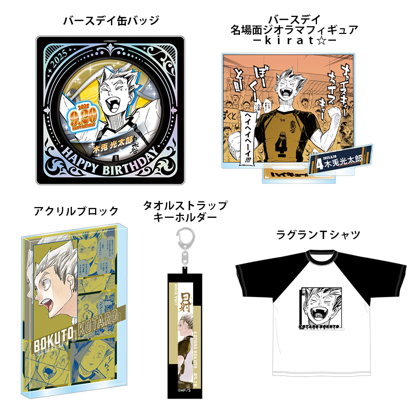 ハイキュー‼︎ アクリルブロック HEROES 木兎光太郎 バースデー Amazon
