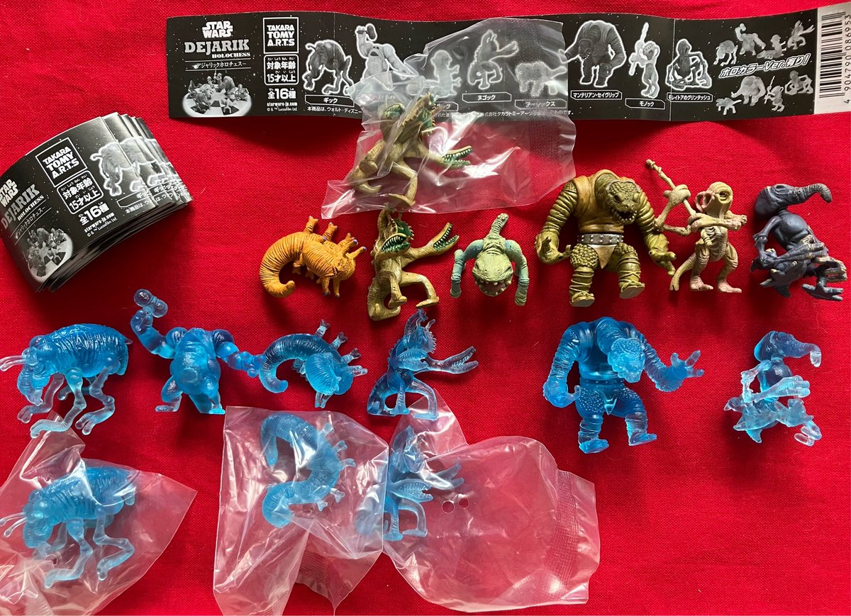スター・ウォーズ デジャリックホロチェス 全16種フルコンプ 通常