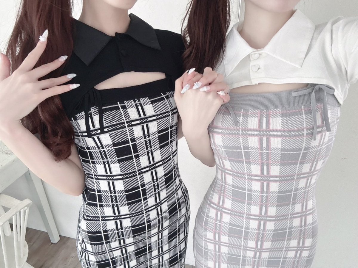 骨ストのｲﾓちゃんが作ったこのワンピ、2人ともウェーブだけど爆盛れ