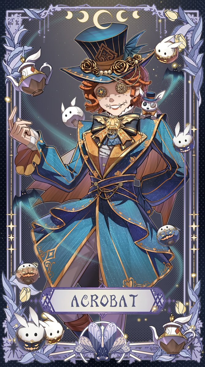 本日はカードNo.0601 曲芸師&「フラバルー」 マイク・モートンのキャラ