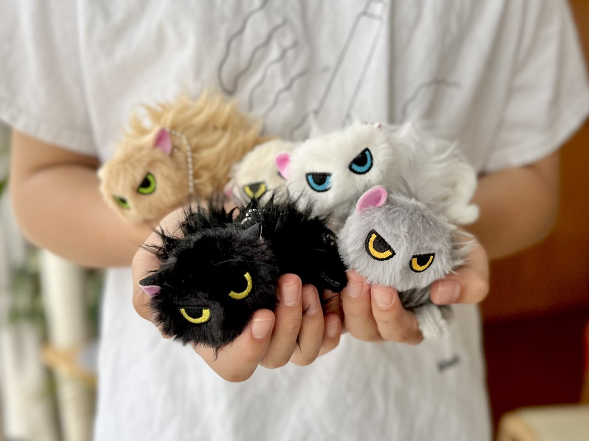 カプセルトイ「なつかない猫ぬいぐるみ」 Qualia様@Qualia_45_ より 6