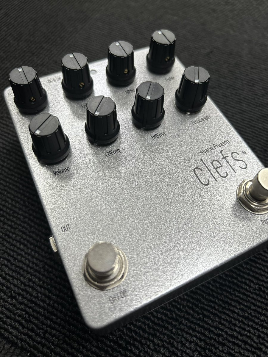 Clefs / #1 Preamp Ver.2.0 理想的なサウンドにあと少し届かない