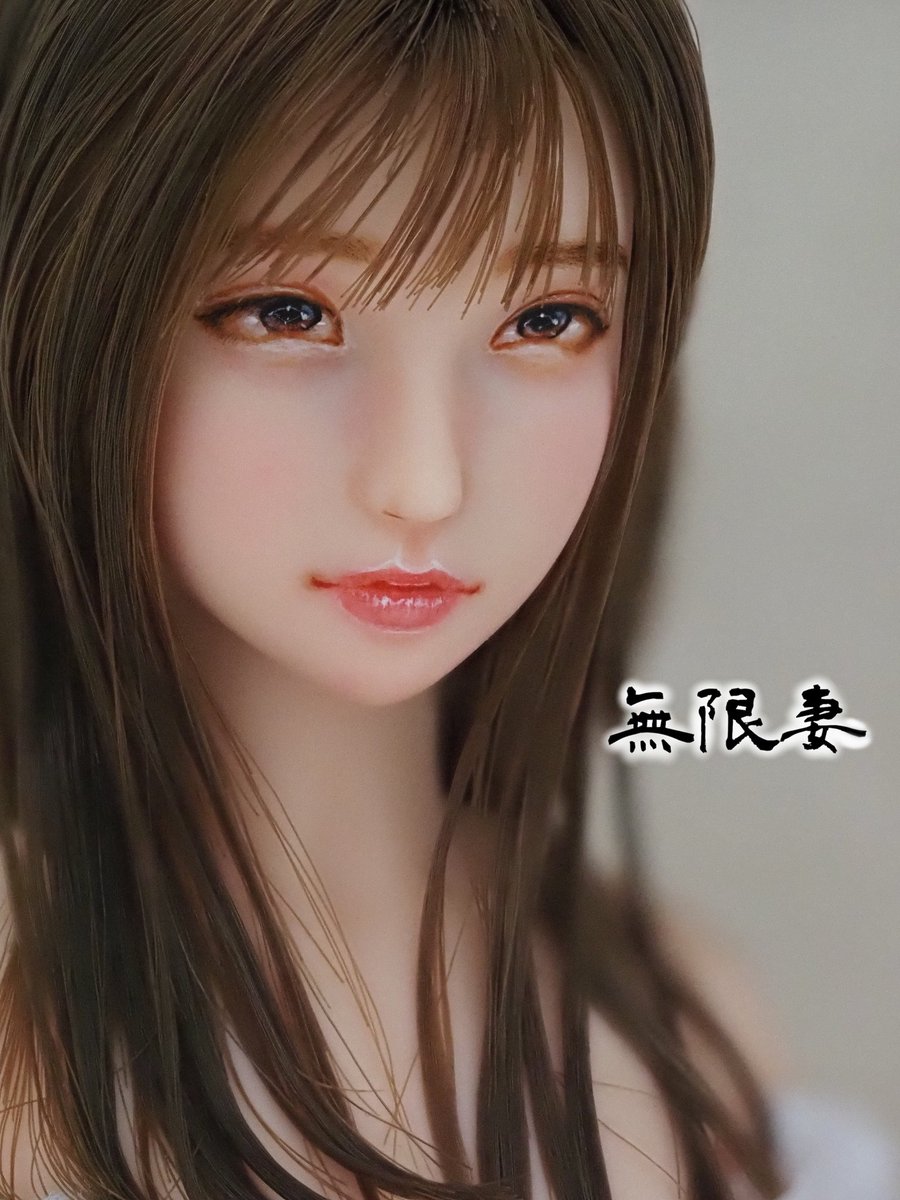 1/6手乗りドールヘッド製作🎨✨ ＃カスタムヘッド ＃ハンドメイド