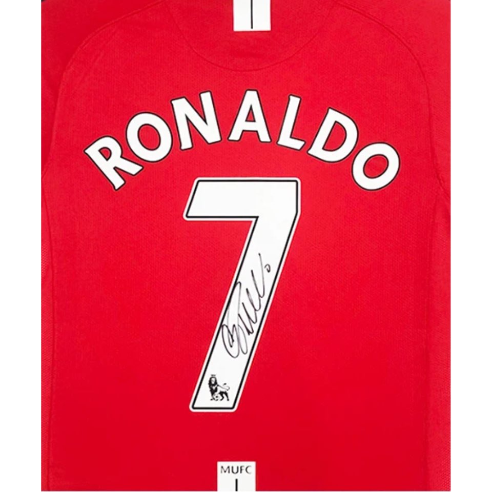新商品〉 =残り1点= クリスティアーノ・ロナウド【直筆サイン入り