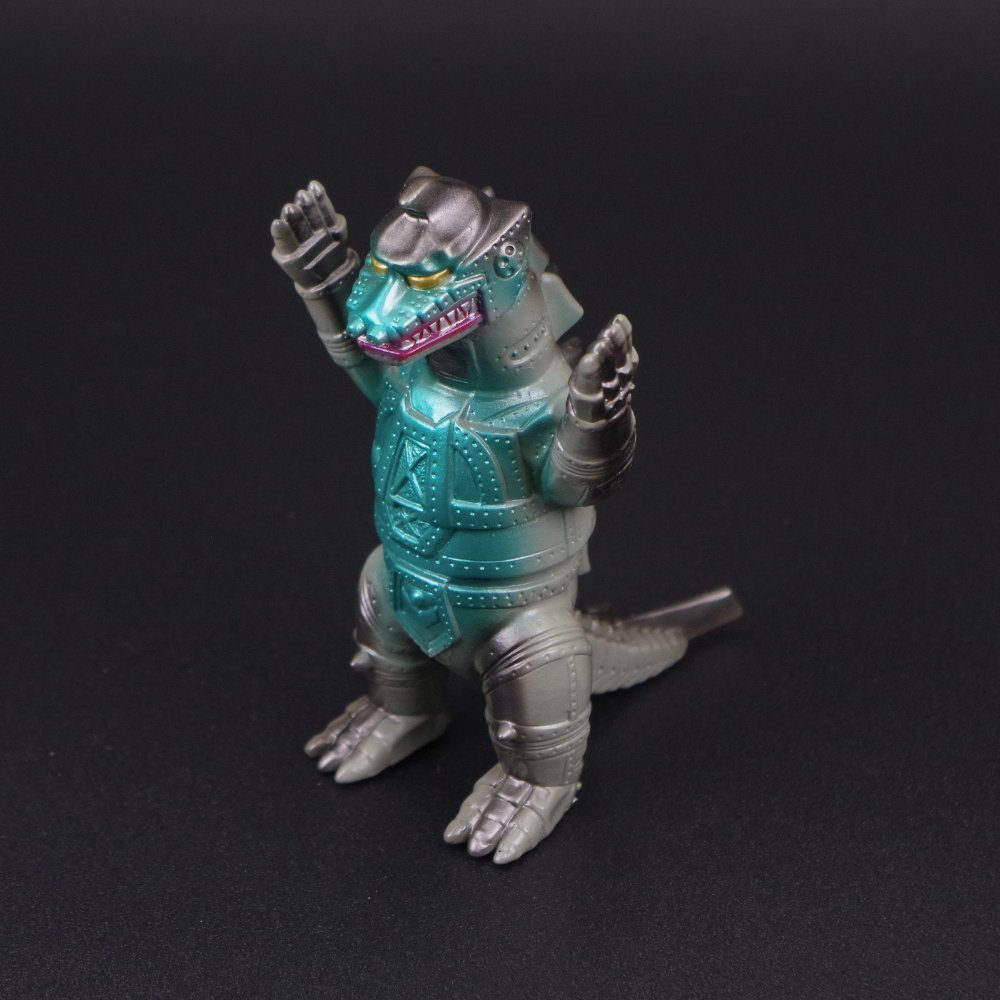 □ブルマァク メカゴジラ ミニソフビ 銀 / 東宝 □ブルマァク