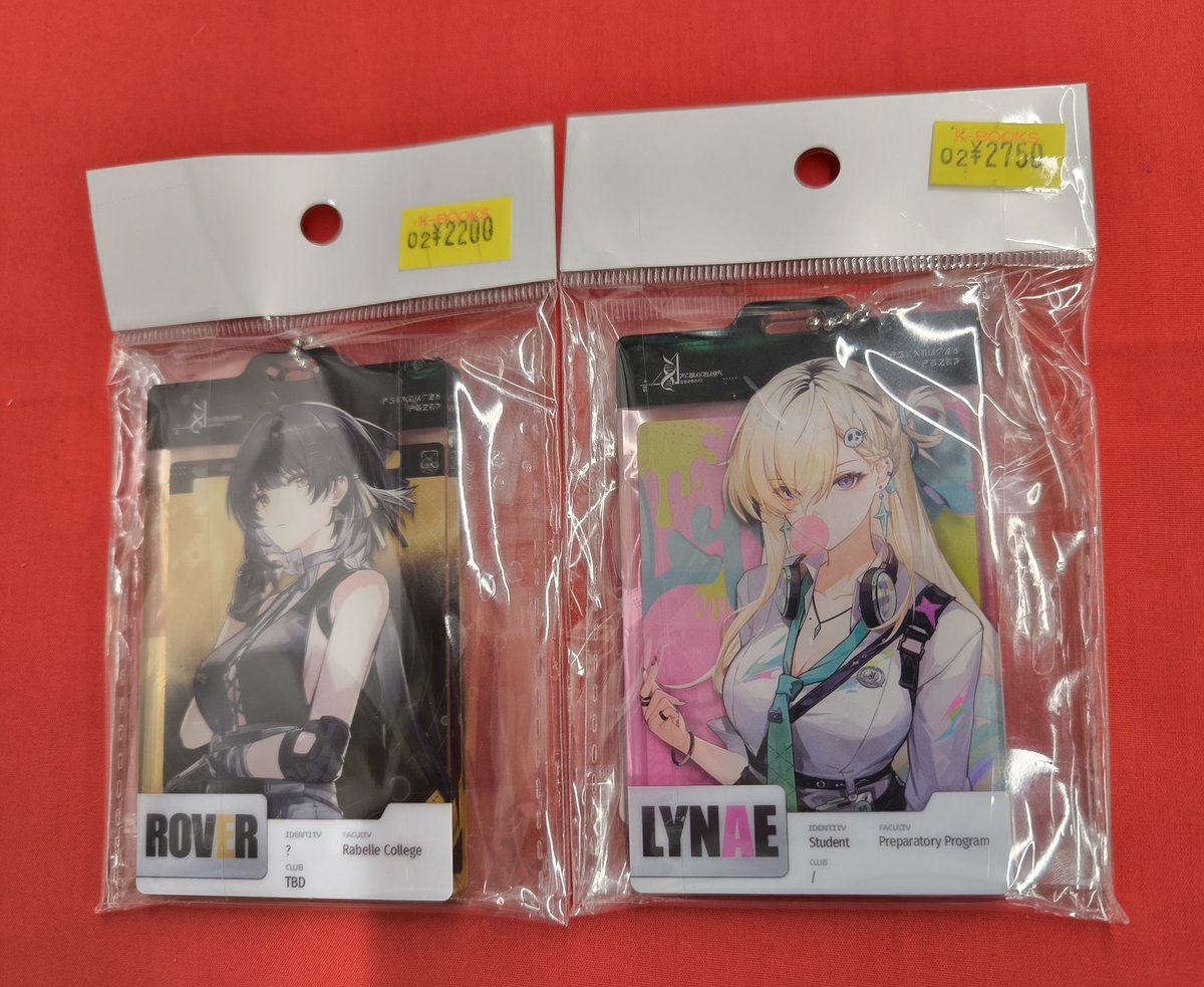 入荷情報】 『鳴潮』より C107 ◇限定ノベルティ スタートーチ学園ID