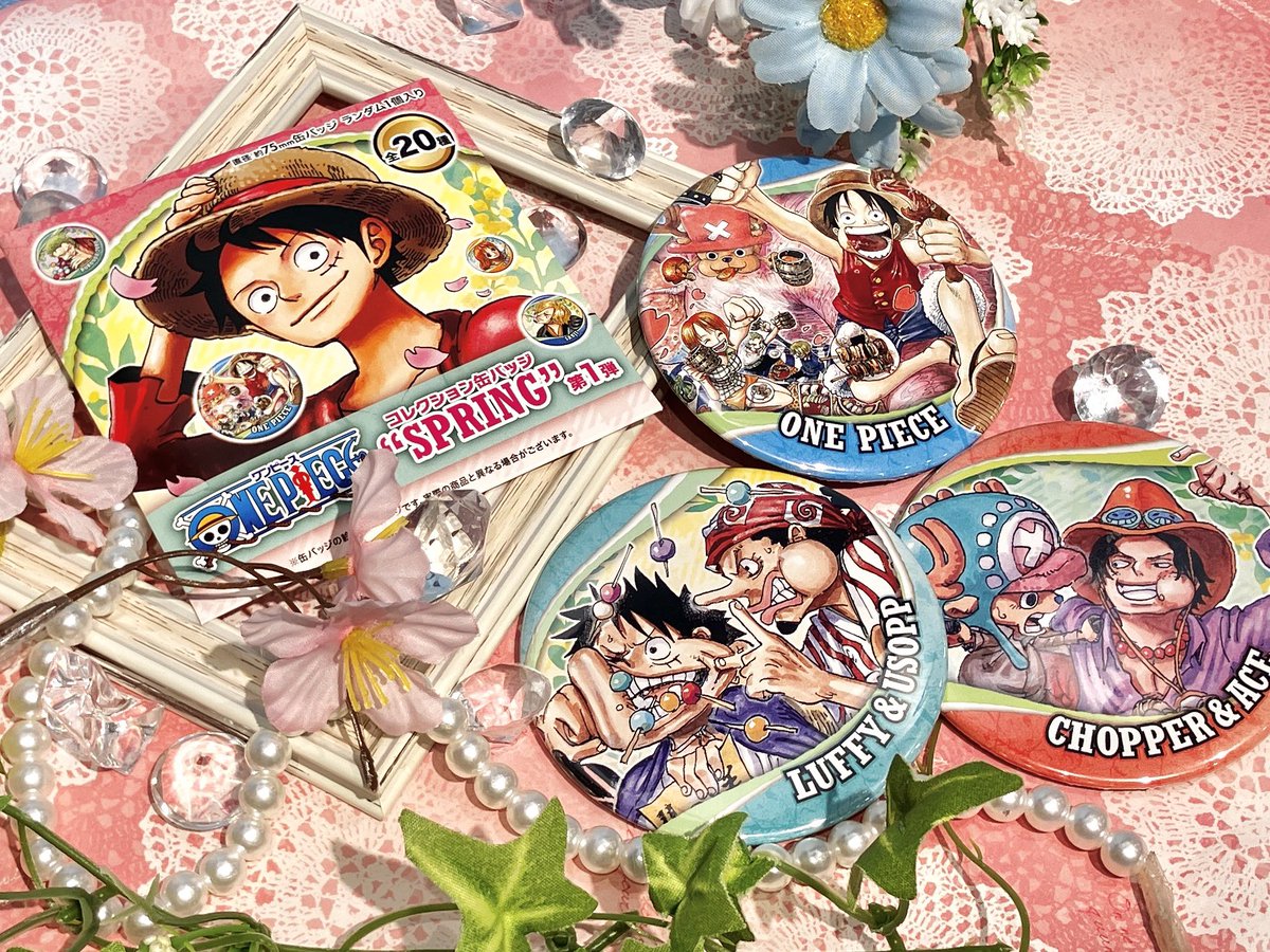 おすすめ商品】原画商品 コレクション缶バッジ “SPRING” 第1弾 (全20種