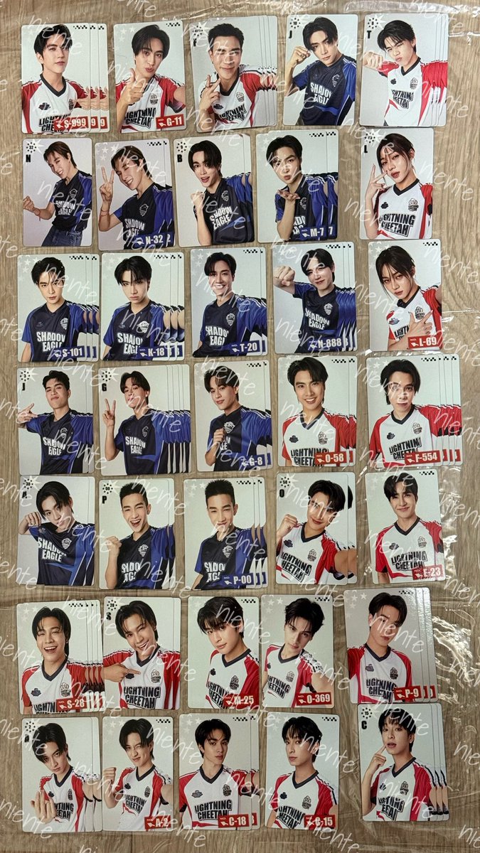 譲渡】 GMMTV Starlympics 2025 トレカ 譲：画像のもの 求：190円/枚