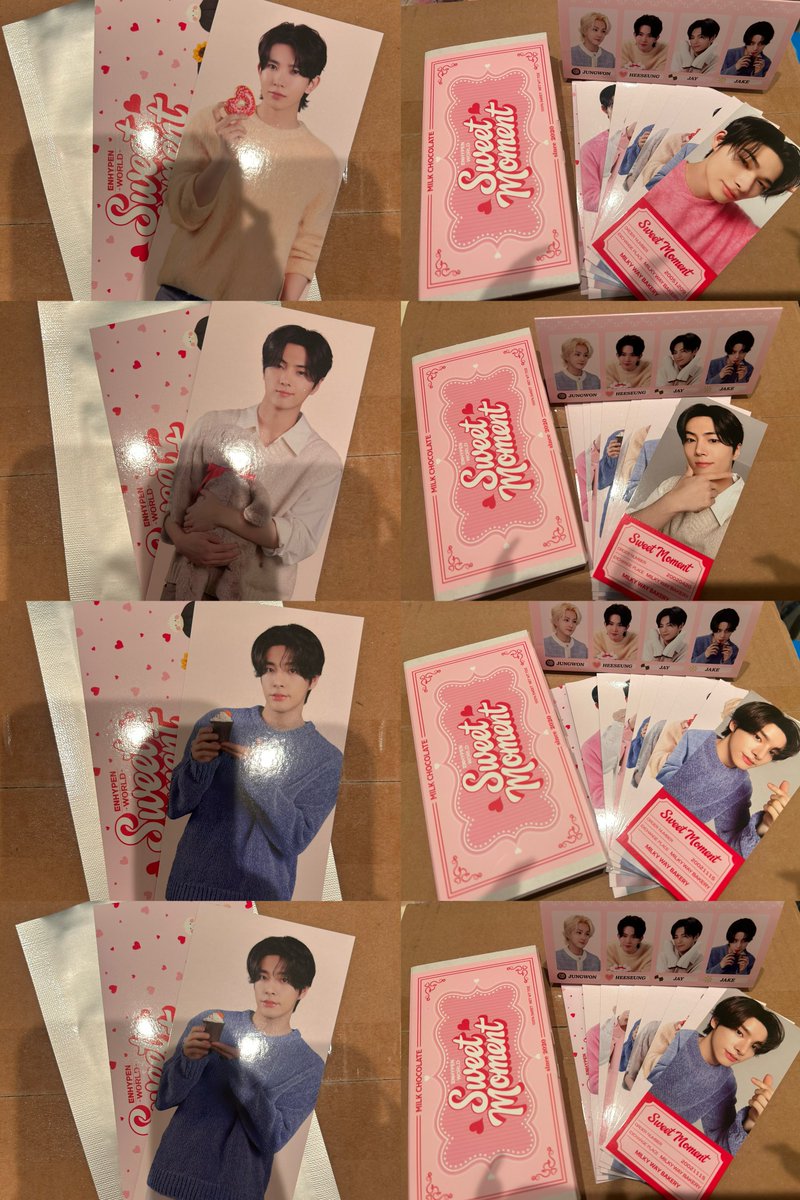 ENHYPEN WORLD SWEET MOMENT GIFT ver BASIC ver 交換 【譲】ヒスン