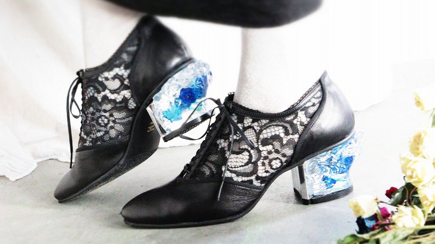 MABATAKIさんの靴、本当に本当に可愛いの！！ でも怖いのがヒールの黄