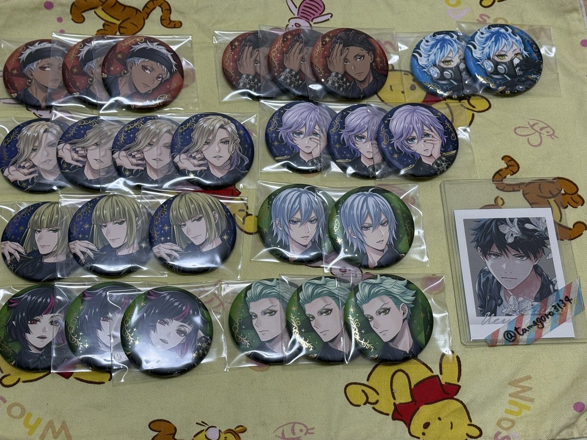 交換希望】ツイステ 5周年 ブレイジングジュエル ポップアップ 缶