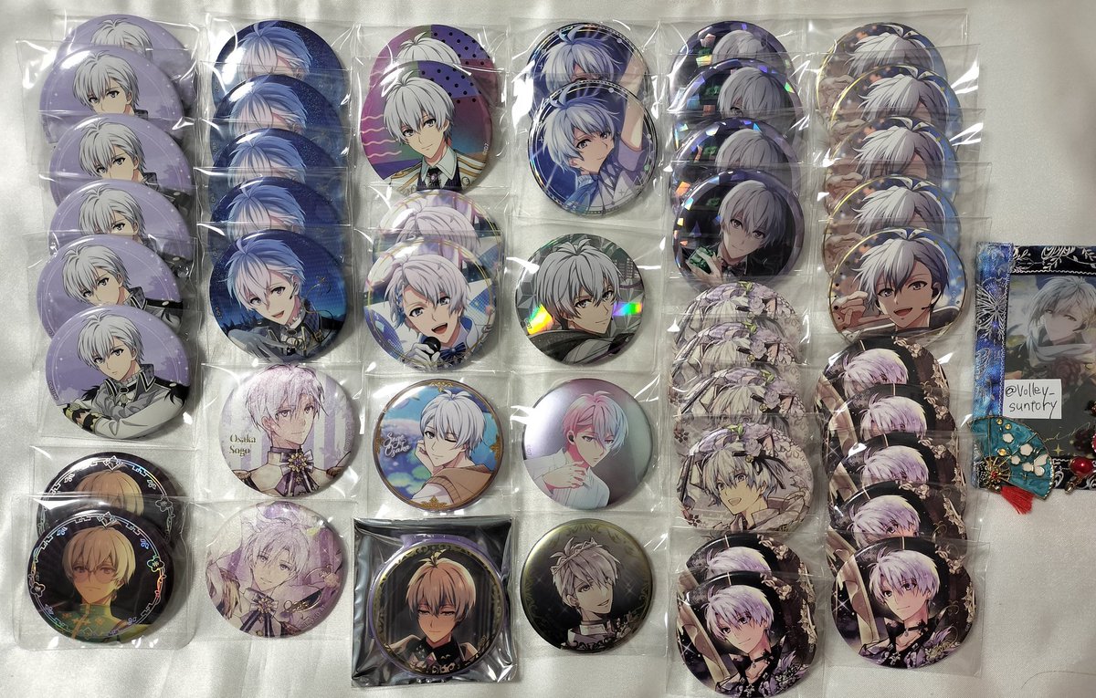 譲渡】アイドリッシュセブン アイナナ 缶バッジ カプ缶 記念日 周年