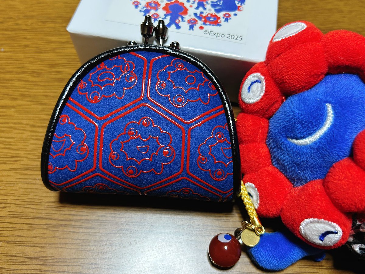 帰省してる間に万博のいろいろが届いてた☆その1 昨年の9月末に予約し