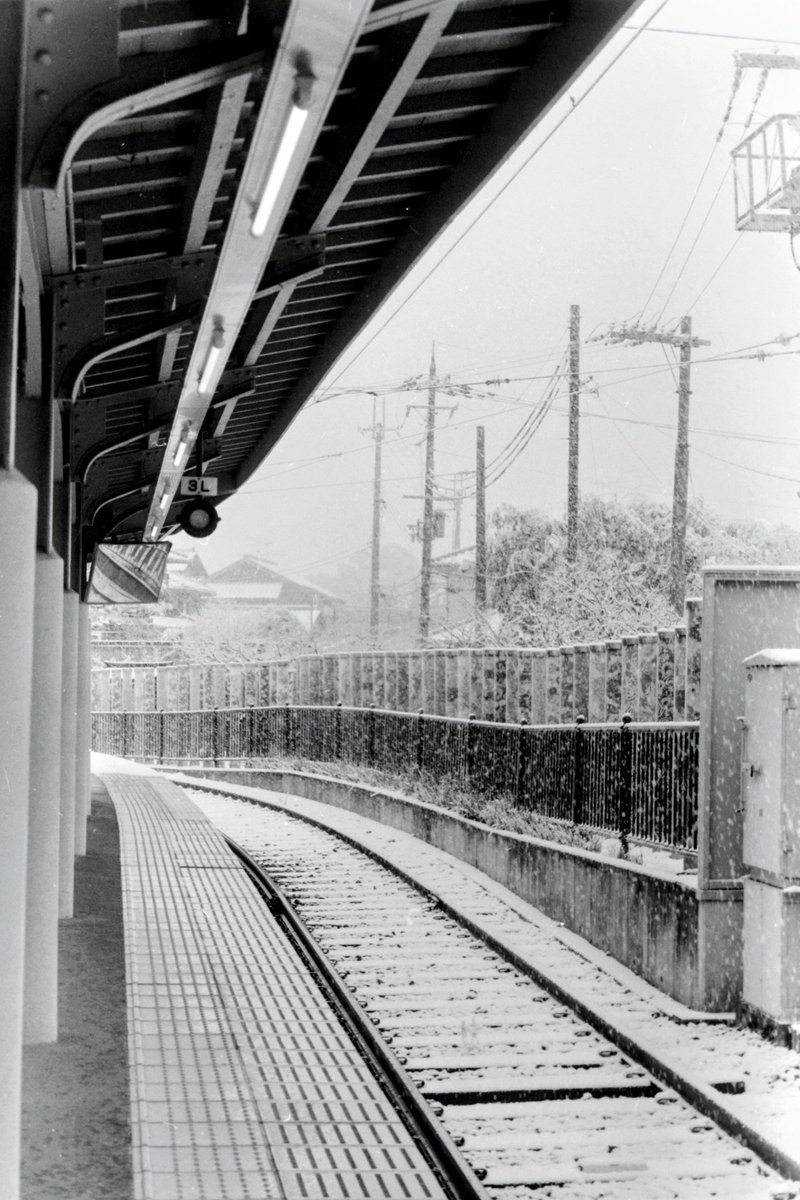 雪の嵐山_77。 SPD 1:1 20℃ 7分。 #kyoto #arashiyama #フイルム写真