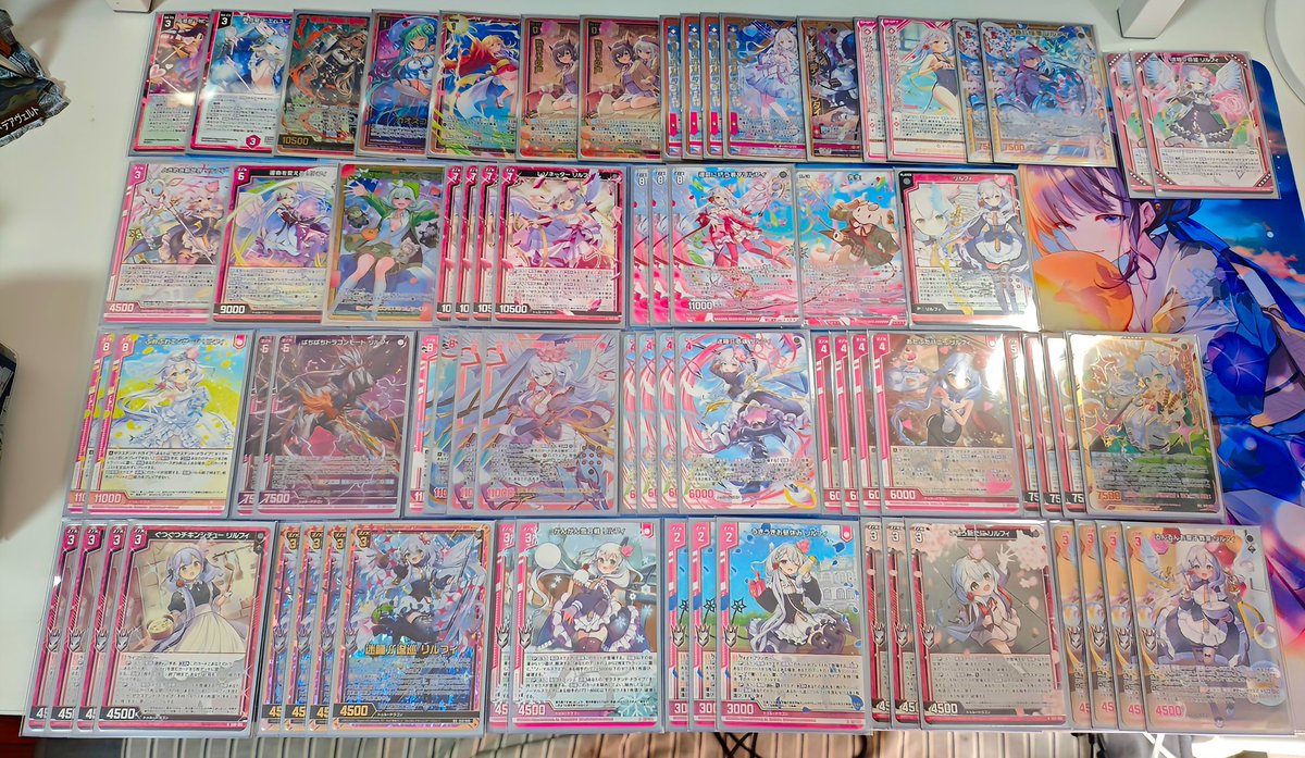 ZX_TCG #ZX_TCG_Deck #ゼクス 届いたので無単のユニゾンリルフィを組み