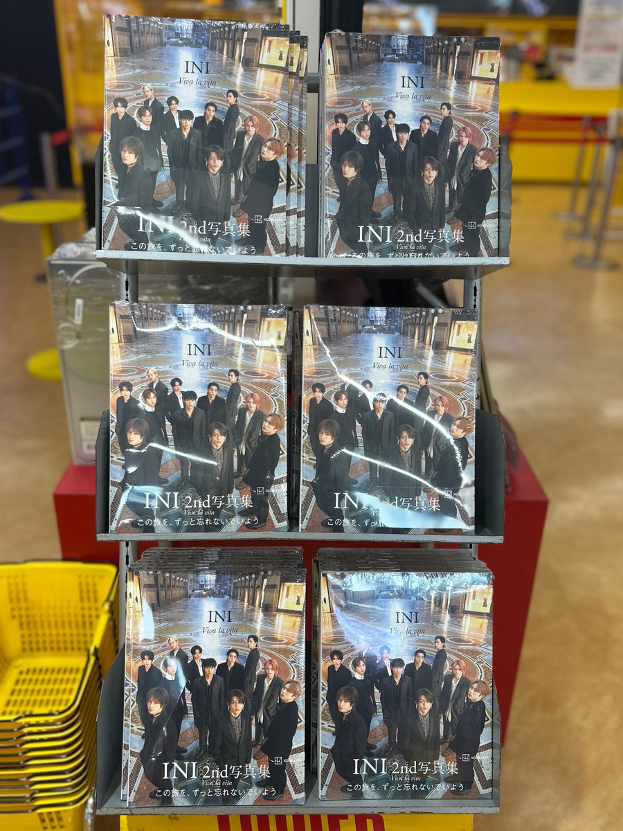 タワ渋INI】 #INI 2nd写真集「Viva la vita」 1Fにて販売中です