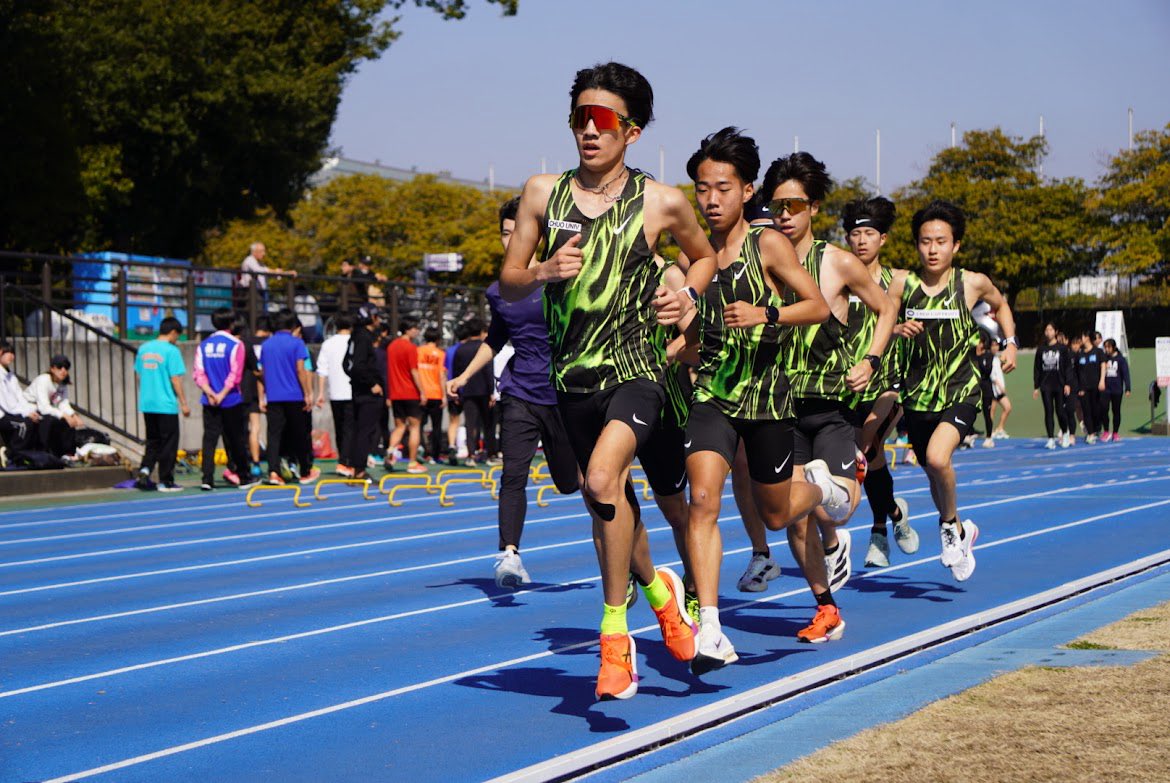 長距離ブロック】 昨日はトラックでポイント練習を行いました！ 上級生