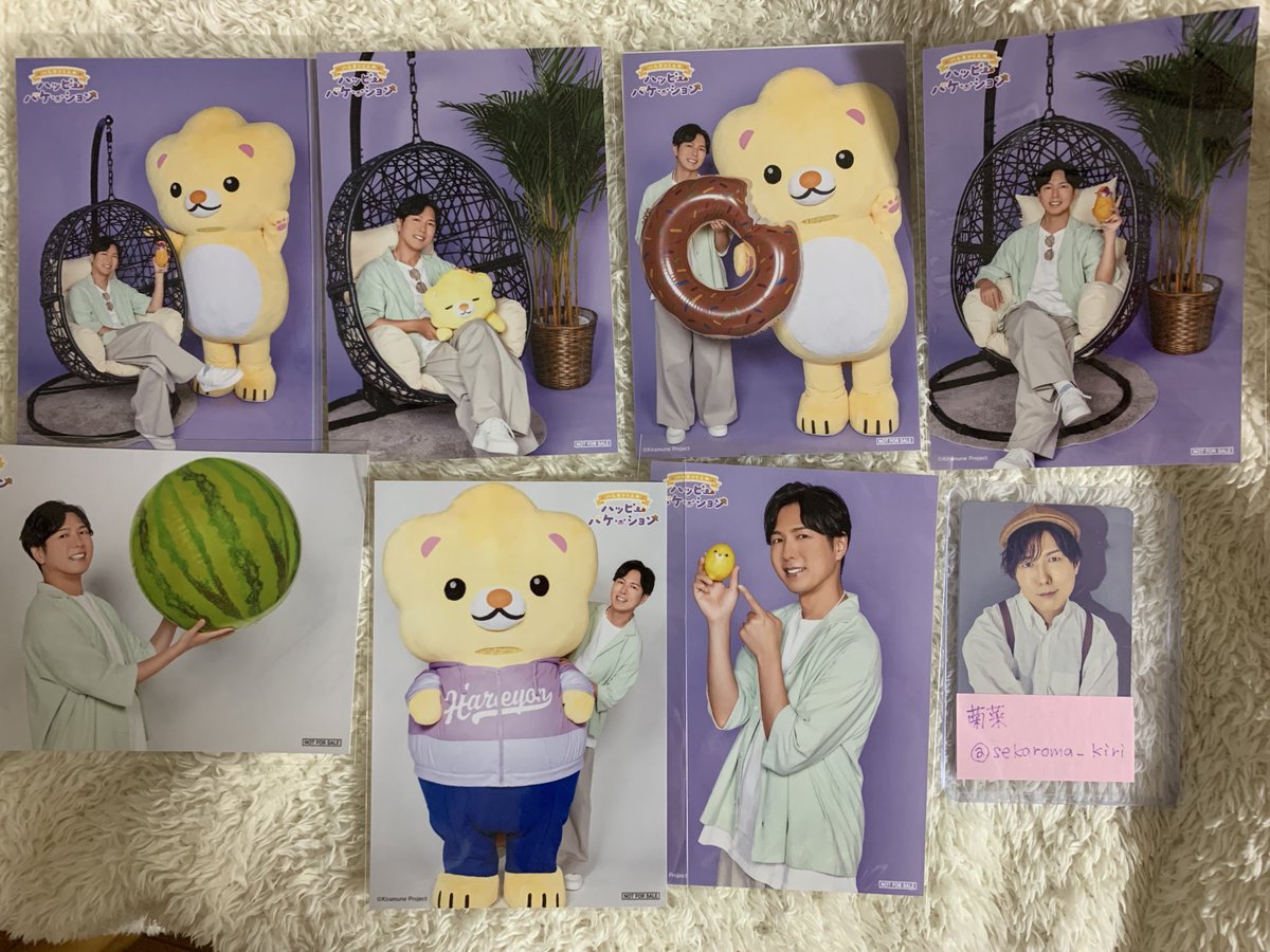 交換】ハレヨンくんとひろしのハッピーバケーション ポップアップ