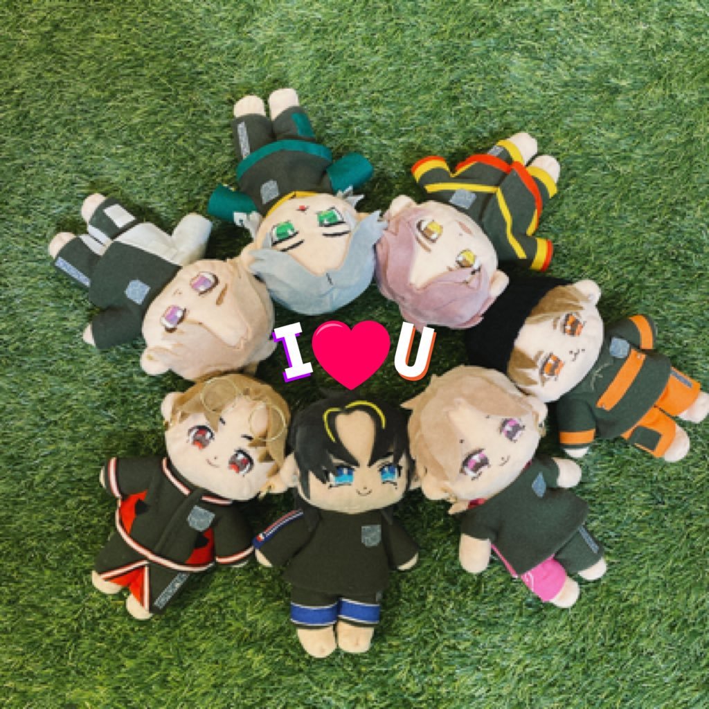 Travis Japan 10㎝ちびぬい集合🐯 元太は髪型違いで2体作りました