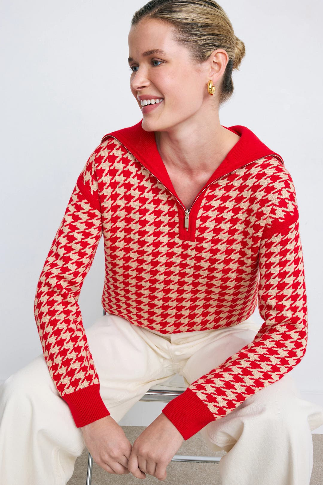 Reversible Quarter Zip Sweater by Derek Lam 10 Crosby x RTR | Rent