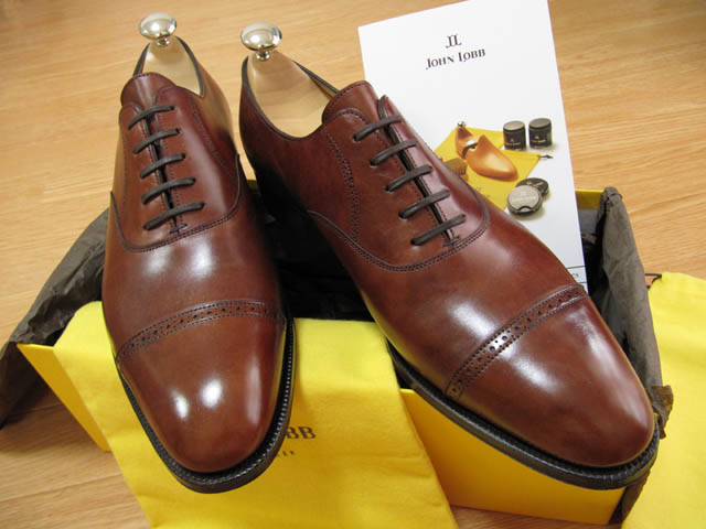 John Lobb ジョンロブの靴「Philip II フィリップⅡ」が届いた