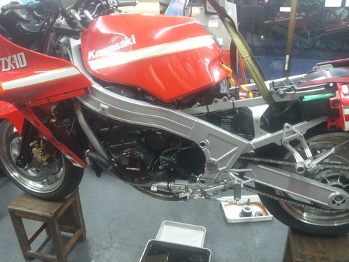 kawasaki ZX10でごわす。・・・その2 : moriyamaengineeringブログ